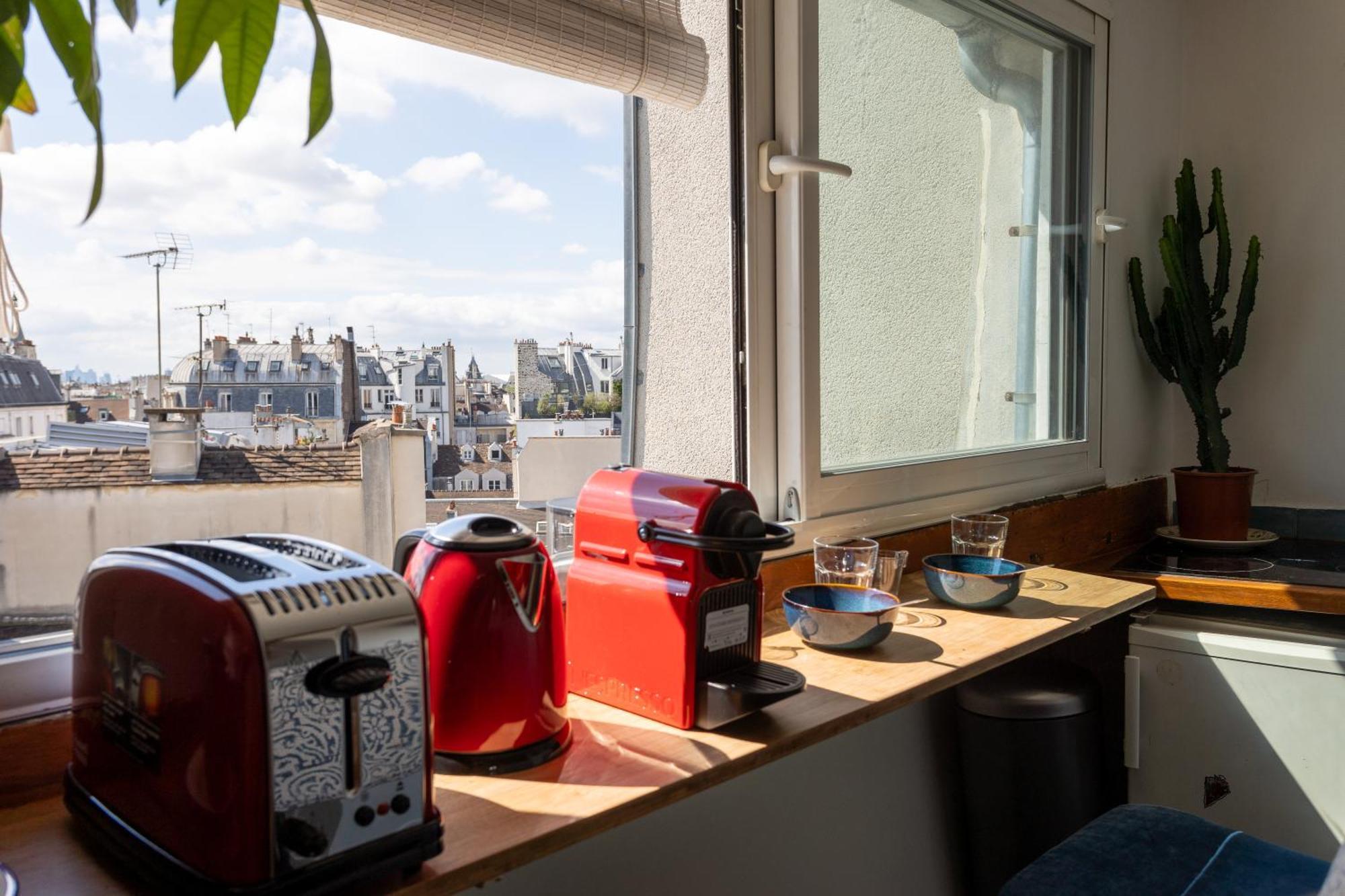 Moderne Artistique Sur Les Toits De Vue Sur Notre-dame Et La Seine Appartamento *